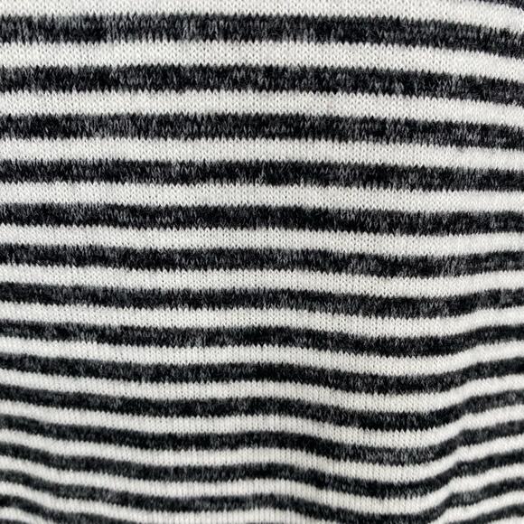 Lucky Brand Women’s Top Cowl Neck Stripes Oversized Classic Drawstring XS - Picture 4 of 8